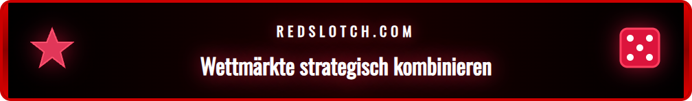 Beispiel eines Wettscheins, der mit dem Redslot Bet Builder erstellt wurde.