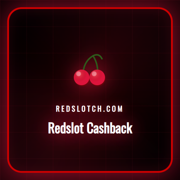 Eine Grafik, die den wöchentlichen Redslot Cashback Prozess zeigt.