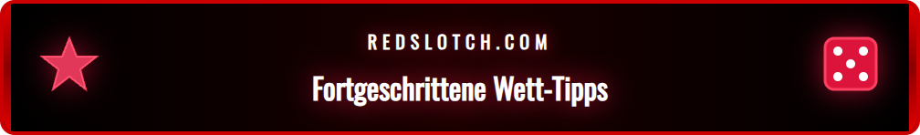 Infografik mit den besten Tipps zur Nutzung von Gratiswetten bei Redslot.