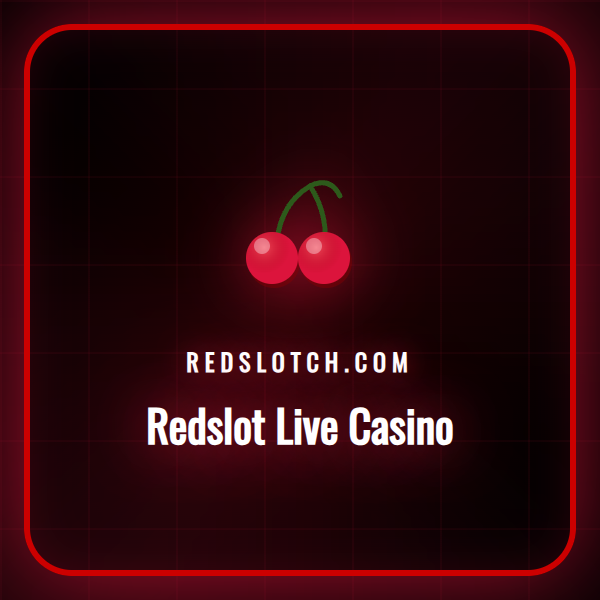 Ein professioneller Live-Dealer am Blackjack-Tisch im Redslot Live Casino.