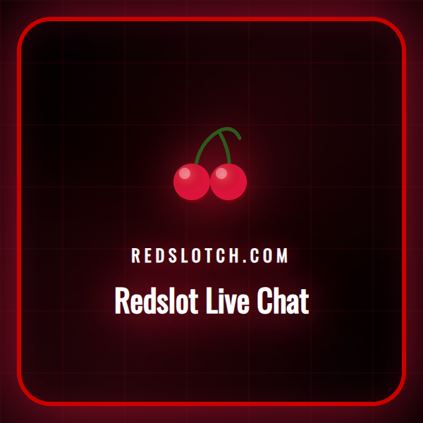 Ein Support-Mitarbeiter hilft einem Spieler über den Redslot Live Chat.