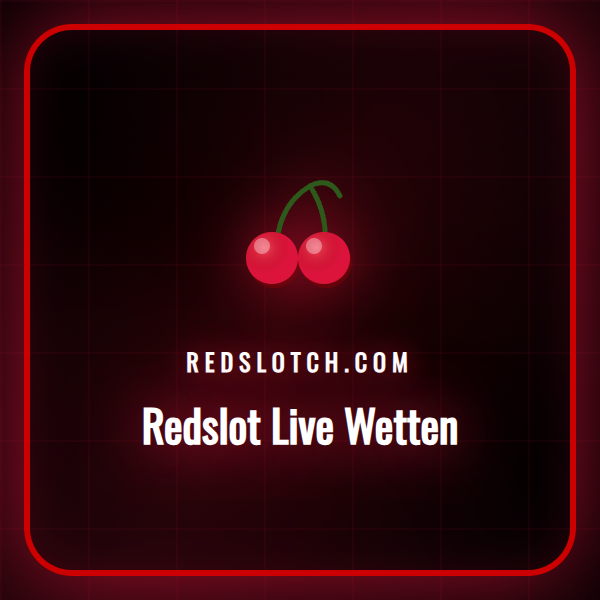 Ein dynamischer Bildschirm, der die aufregenden Redslot Live Wetten mit aktuellen Quoten und Spielstatistiken zeigt.