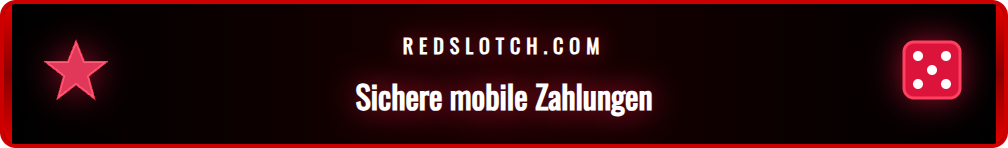 Auswahl an sicheren Schweizer Zahlungsmethoden wie TWINT im Redslot.