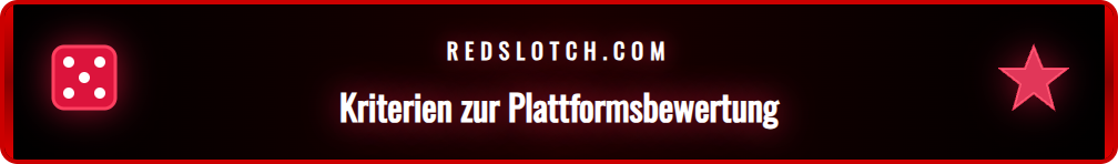 Eine Checkliste zur Bewertung der Kriterien für Redslot Pragmatic Play.