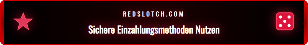 Anleitung zur sicheren Einzahlung bei Redslot Online Slots via TWINT.