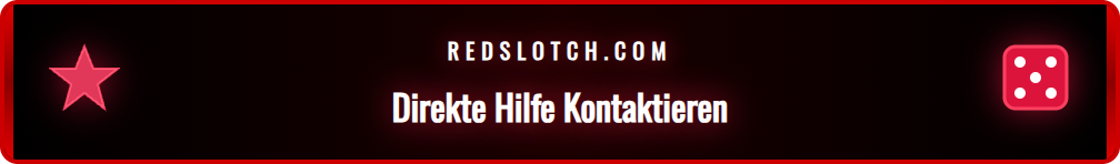 Symbol für den direkten Kontakt zur Redslot Spielunterstützung.