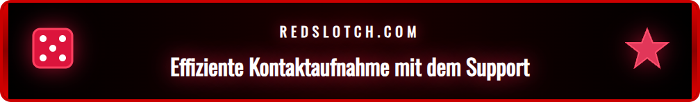 Schritt-für-Schritt-Anleitung zur Kontaktaufnahme mit dem Support.