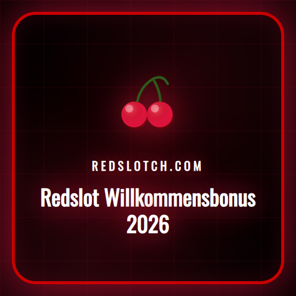 Ein glücklicher Spieler feiert einen Gewinn mit dem Redslot Willkommensbonus 2026.